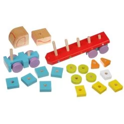 Cubika Truck Mit Geometrischen Figuren -Kinder Welt Verkauf 13425