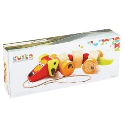 Cubika Teckel Aus Holz- Ziehfigur -Kinder Welt Verkauf 13623 1