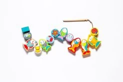 Cubika Holzfädelspiel - Fröhlicher Fische -Kinder Welt Verkauf 13647 10