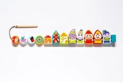 Cubika Holzfädelspiel - Glückliche Zwerge -Kinder Welt Verkauf 13654 2