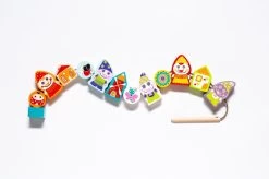 Cubika Holzfädelspiel - Glückliche Zwerge -Kinder Welt Verkauf 13654 7