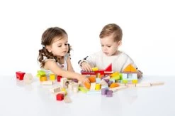 Cubika Holzblöcke - 80 Stück 13 Cubika Holzblöcke - 80 Stück -Kinder Welt Verkauf 13821 2