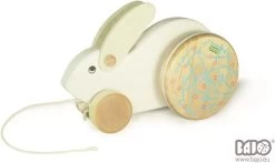 Bajo 25080M 25080P Ziehtier Häschen Big Rabbit, Farbe:Rosa -Kinder Welt Verkauf 25080w