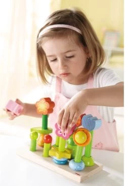Haba Steckspiel Blumengarten 9 Haba Steckspiel Blumengarten -Kinder Welt Verkauf 4010168209180 4