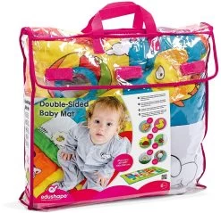 Edushape Doppelseitige Babymatte -Kinder Welt Verkauf 7290011321833 5