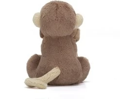 Jellycat Schnuffeltuch Bashful Affe - 33 Cm -Kinder Welt Verkauf afbeelding 4 2