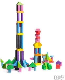 BAB Bauklotz-Set - 102 - Farbig