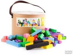 BAB Bauklotz-Set - 102 - Farbig -Kinder Welt Verkauf bab bauklotz set 102 farbig 3