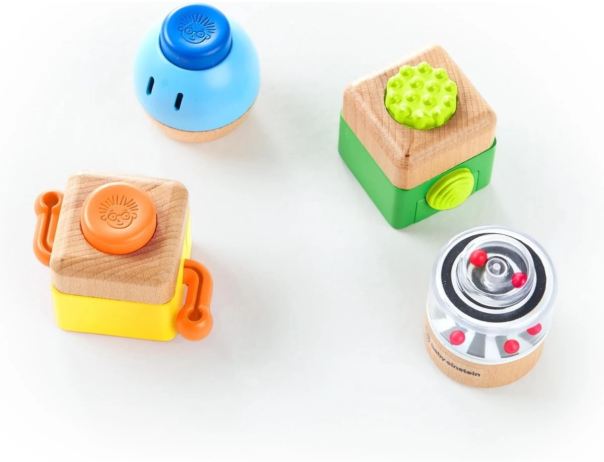 Baby Einstein By Hape E11886 - Vier Verrückte Bausteine, Mehrfarbig 4 Baby Einstein By Hape E11886 - Vier Verrückte Bausteine, Mehrfarbig – Bild 2