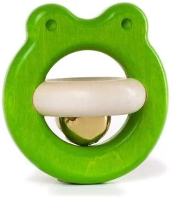 Bajo Houten Vogel Rammelaar - Groen