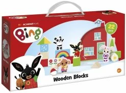 Bambolino Toys Bing Holzklötze - 22 Stück