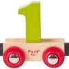 BigJigs Rail Name Number 1 , Zahlenwagen 1 -Kinder Welt Verkauf bigjigs rail name number 1 zahlenwagen 1
