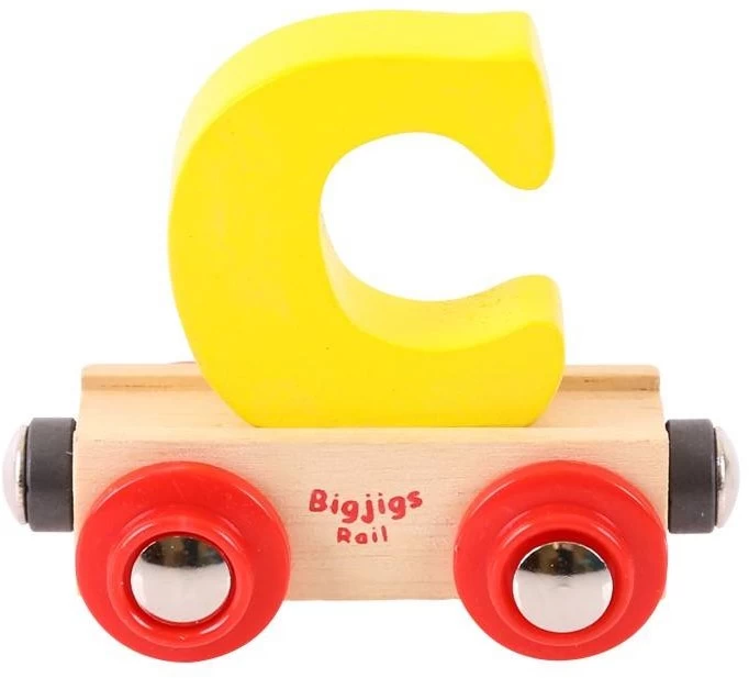 Bigjigs Rail Rail Buchstabenzug C (Der Lieferumfang Umfasst Nur EIN Stück) 4 Bigjigs Rail Rail Buchstabenzug C (Der Lieferumfang Umfasst Nur EIN Stück) – Bild 2
