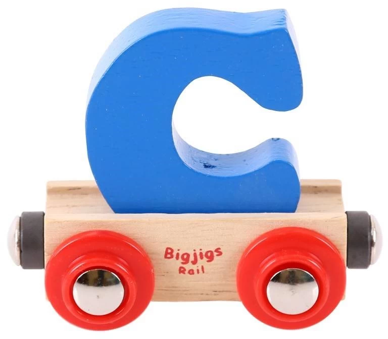 Bigjigs Rail Rail Buchstabenzug C (Der Lieferumfang Umfasst Nur EIN Stück) 5 Bigjigs Rail Rail Buchstabenzug C (Der Lieferumfang Umfasst Nur EIN Stück) – Bild 3