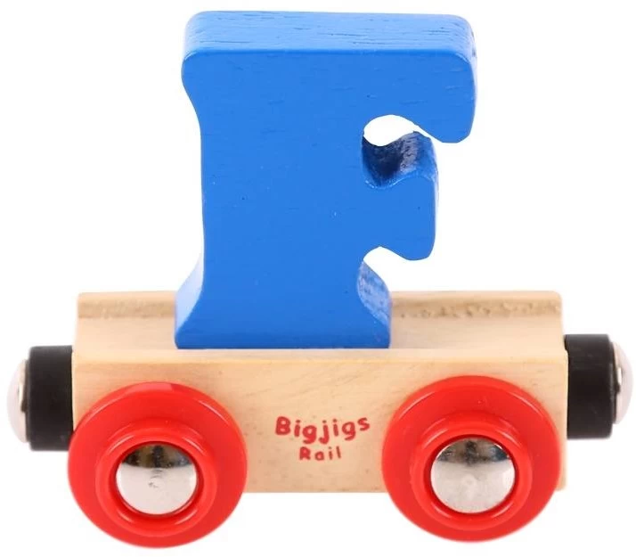 Bigjigs Rail Rail Buchstabenzug F (Der Lieferumfang Umfasst Nur EIN Stück) 4 Bigjigs Rail Rail Buchstabenzug F (Der Lieferumfang Umfasst Nur EIN Stück) – Bild 2
