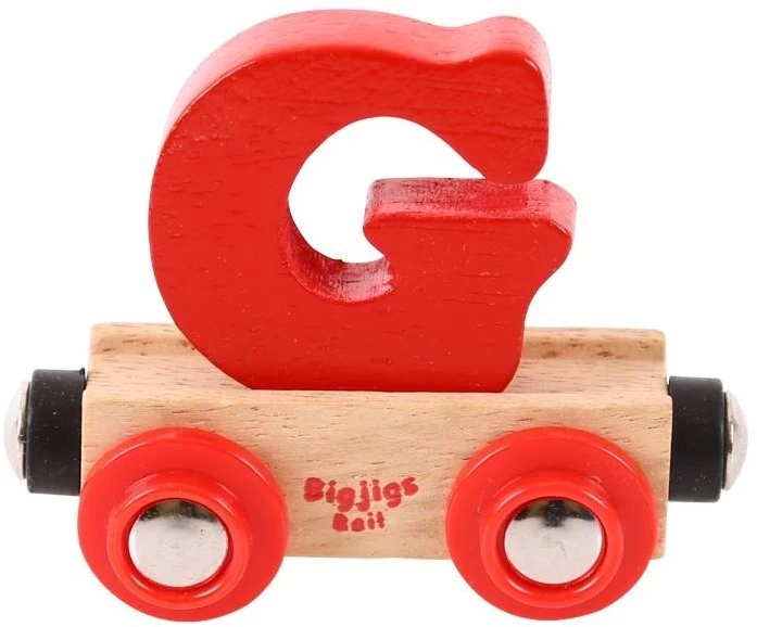 Bigjigs Rail Rail Buchstabenzug G (Der Lieferumfang Umfasst Nur EIN Stück) 4 Bigjigs Rail Rail Buchstabenzug G (Der Lieferumfang Umfasst Nur EIN Stück) – Bild 2