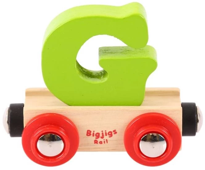 Bigjigs Rail Rail Buchstabenzug G (Der Lieferumfang Umfasst Nur EIN Stück) 5 Bigjigs Rail Rail Buchstabenzug G (Der Lieferumfang Umfasst Nur EIN Stück) – Bild 3