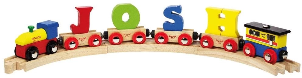 Bigjigs Rail Rail Buchstabenzug O (Der Lieferumfang Umfasst Nur EIN Stück) 4 Bigjigs Rail Rail Buchstabenzug O (Der Lieferumfang Umfasst Nur EIN Stück) – Bild 2