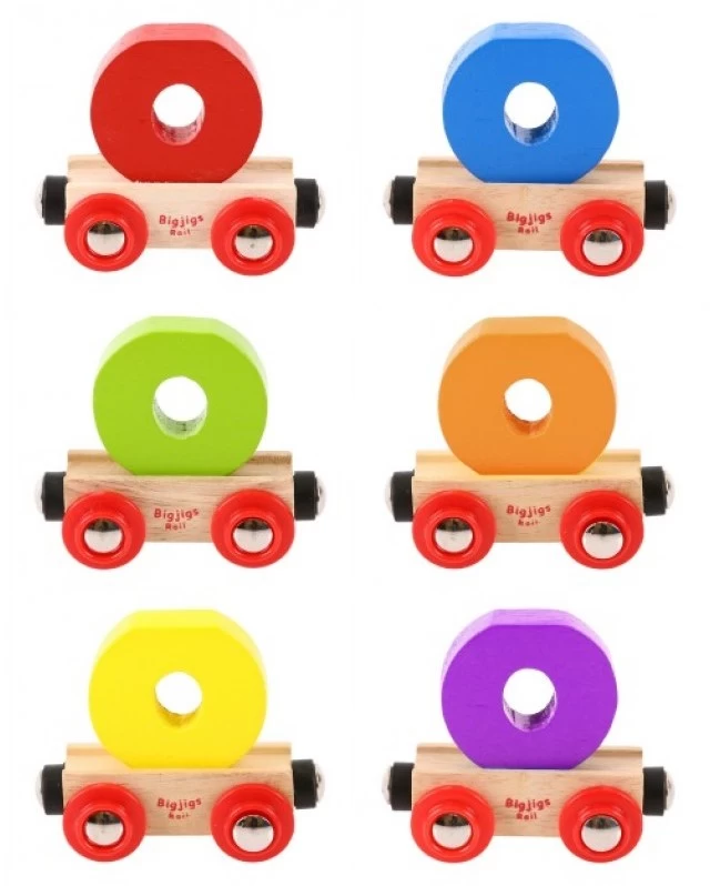 Bigjigs Rail Rail Buchstabenzug O (Der Lieferumfang Umfasst Nur EIN Stück) 5 Bigjigs Rail Rail Buchstabenzug O (Der Lieferumfang Umfasst Nur EIN Stück) – Bild 3