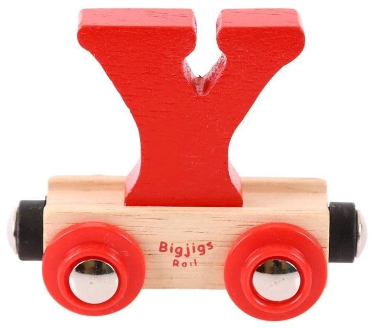 Bigjigs Rail Rail Buchstabenzug Y (Der Lieferumfang Umfasst Nur EIN Stück) 3 Bigjigs Rail Rail Buchstabenzug Y (Der Lieferumfang Umfasst Nur EIN Stück)