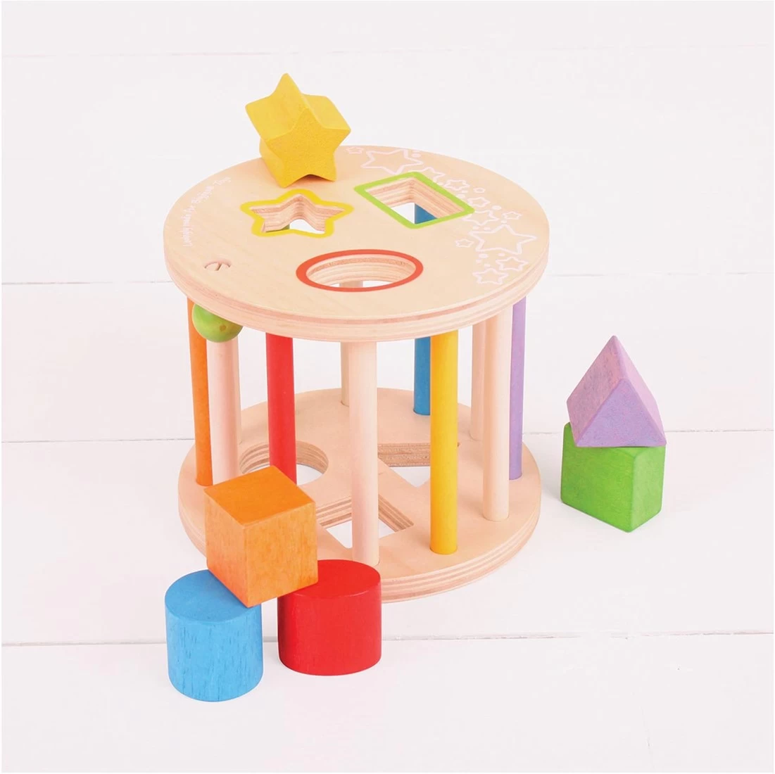 Bigjigs Rollende Sortiermaschine 4 Bigjigs Rollende Sortiermaschine – Bild 2