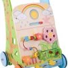 Bigjigs Toys Blumiger Spiel- Und Laufwagen -Kinder Welt Verkauf bigjigs toys blumiger spiel und laufwagen