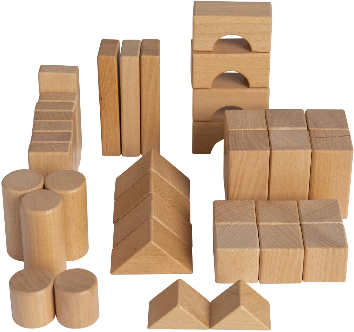 Van Dijk Toys Blokkenset - Naturel 6 Van Dijk Toys Blokkenset - Naturel – Bild 4