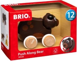 BRIO BRIO Lustiger Schiebe-Bär -Kinder Welt Verkauf brio brio lustiger schiebe baer 3