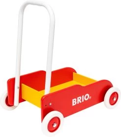 BRIO Lauflernwagen, Rot/gelb