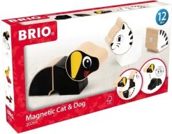 BRIO Magnet-Tiere Hund U. Katze -Kinder Welt Verkauf brio magnet tiere hund u katze 3