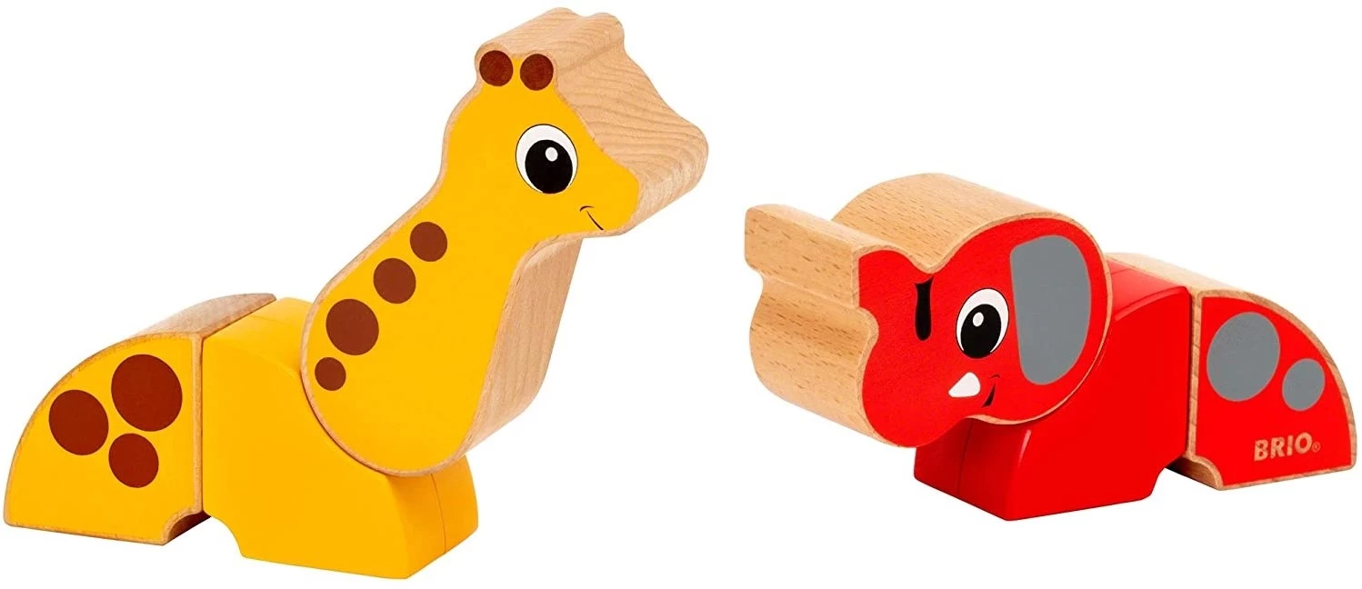 BRIO Magnetic Giraffe And Elephant 4 BRIO Magnetic Giraffe And Elephant – Bild 2