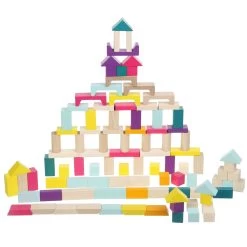 Cubika Holzblöcke Set - 100 Stück