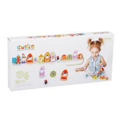 Cubika Holzfädelspiel - Glückliche Zwerge -Kinder Welt Verkauf cubika holzfaedelspiel glueckliche zwerge 2