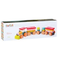 Cubika Holzzug Mit Drei Wagen -Kinder Welt Verkauf cubika holzzug mit drei wagen 3