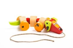 Cubika Teckel Aus Holz- Ziehfigur -Kinder Welt Verkauf cubika teckel aus holz ziehfigur 3