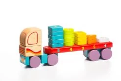 Cubika Truck Mit Geometrischen Figuren -Kinder Welt Verkauf cubika truck mit geometrischen figuren 3