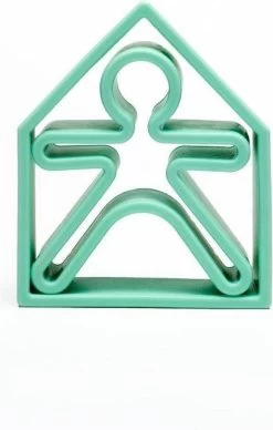 Dëna Silikon-Spielzeug – 2-teiliges Pastell-Set, Grün