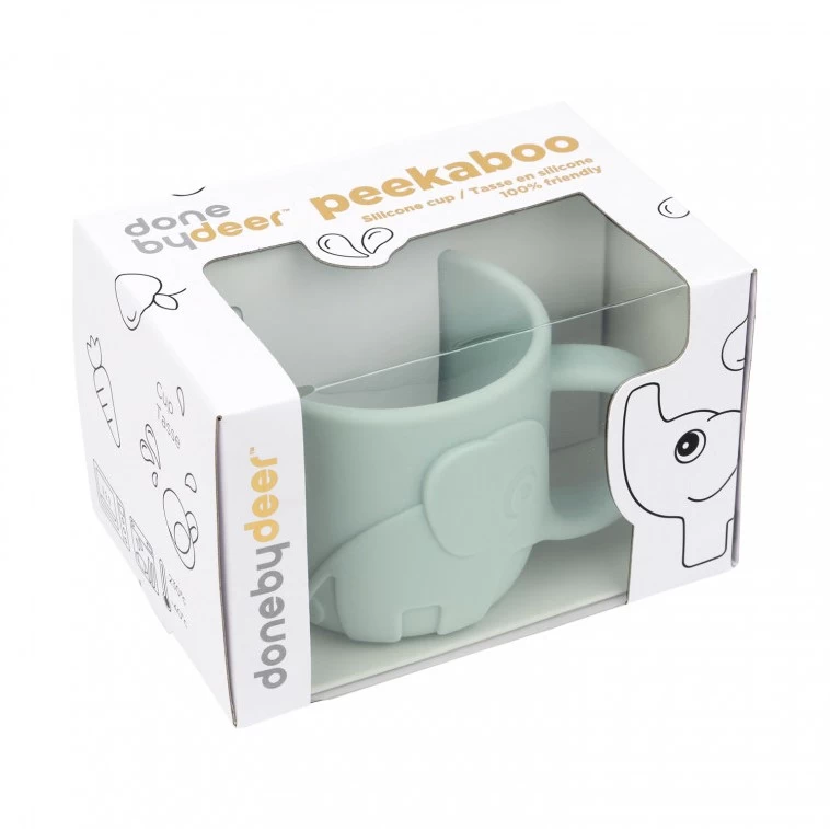 Done By Deer Peekaboo Becher Elphee - Blau 5 Done By Deer Peekaboo Becher Elphee - Blau – Bild 3