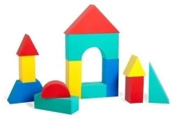 Edushape 706140 Riesen-Blocks - 4 .33 In. - 32 - Beutel