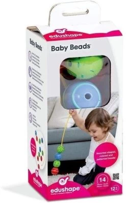 Edushape Baby Perlen - 14 Stück -Kinder Welt Verkauf edushape baby perlen 14 stueck 3