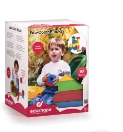 Edushape Edufarbe Blöcke - 80-Stück -Kinder Welt Verkauf edushape edufarbe bloecke 80 stueck 3