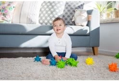 Edushape Gummyball Beißring - 3 Stück -Kinder Welt Verkauf edushape gummyball beissring 3 stueck 3