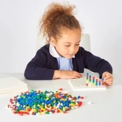 EDX Education 52440 5 Stecktafeln Mit Stiften, 1