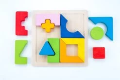 Engelhart - Lernspiel-Puzzle Geometrische Formen Aus Holz - 610029 -Kinder Welt Verkauf engelhart lernspiel puzzle geometrische formen aus holz 610029 2