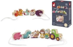 Janod Fädelspiel "Bauernhof" 11 Teile (Holz) 7 Janod Fädelspiel "Bauernhof" 11 Teile (Holz) -Kinder Welt Verkauf faedelspiel quot bauernhof quot 11 teile holz 3