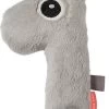 Geschaffen Von Deer Squeaker Rassel Raffi Grey -Kinder Welt Verkauf geschaffen von deer squeaker rassel raffi grey