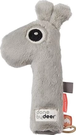 Geschaffen Von Deer Squeaker Rassel Raffi Grey
