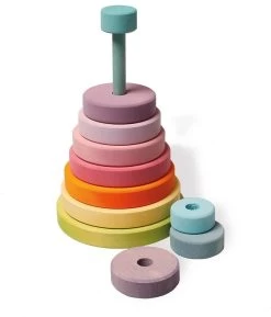 Grimm's - Pastell Scheibenturm -Kinder Welt Verkauf grimm apos s pastell scheibenturm 3