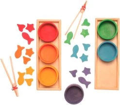 Grimm's - Sortierspiel Regenbogenschälchen -Kinder Welt Verkauf grimm apos s sortierspiel regenbogenschaelchen 3