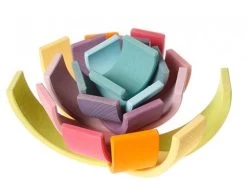 Grimm's Großer Regenbogen Aus Holz Pastell - 12-teilig 9 Grimm's Großer Regenbogen Aus Holz Pastell - 12-teilig -Kinder Welt Verkauf grimm s grosser regenbogen aus holz pastell 12 teilig 3